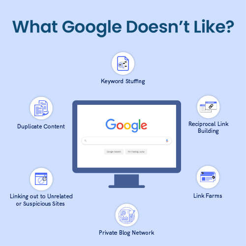 What Google Doesn't Like