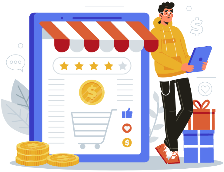 Shopify CTA Illustration